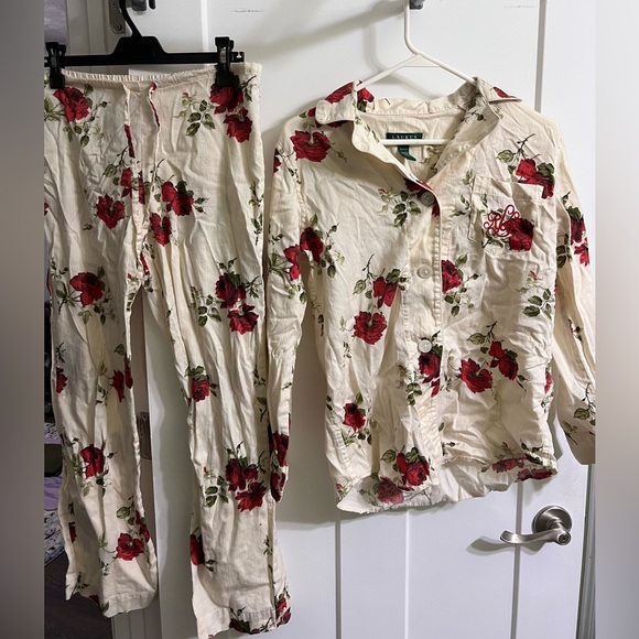 Vintage Ralph Lauren Women’s PJ Set Sm - Picture 1 of 8